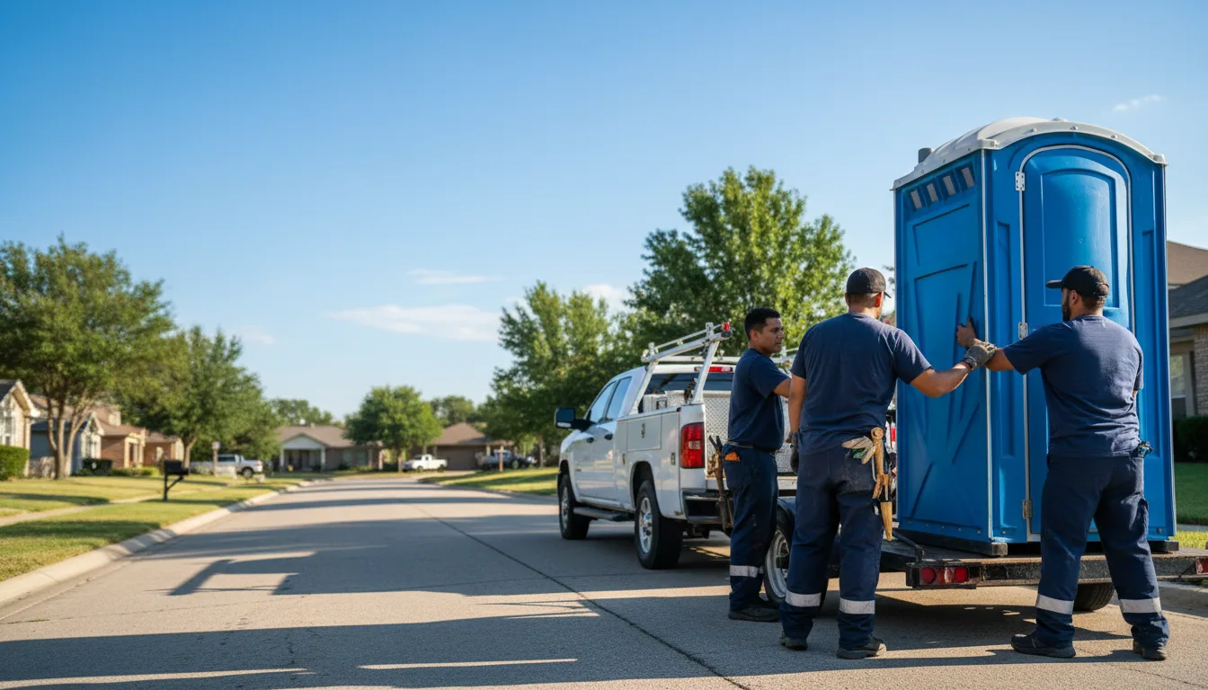 Portable Toilet Rental in Peculiar, MO near me